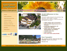 Tablet Screenshot of haus-sunflower.at